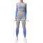 Wholesale Custom Logo Fitness Yoga Wear 2 PCS Workout Apparel Women Zip Up Gym Yoga Sets