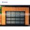 12 X 7 Residential Automatic Aluminum Roll Up Garage Door With Clear Acrylic Glass Plastic Window Inserts