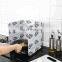 Kitchen Gadgets Oil Splatter Screens Aluminium Foil Plate Gas Stove Splash Proof Baffle Home Kitchen Cooking Tools