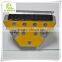 Direct manufacture solar LED road delineator for highway guardrail