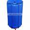 50 gallon collapsible reserve garden blue green white water barrels liquid tank
