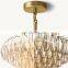 Exquisite Modern Luxury Diamond-Cylindrical Crystal Pendant Chandelier for Living Dining room Kitchen Island Foyer Bedroom