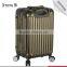 Guangzhou pro aluminum pilot aluminum hard trolley suit case with GPS detachable wheels
