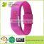 Slim silicone watch led/digital led watch