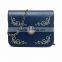 Elegant cube shoulder bags chain shoulder bag ladies dinner pu handbag women bag