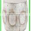 drum style stool / white iron table/ outdoor furniture manuafcture