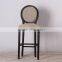 RCH-4010 Antique Louise Ghost Chair Wooden Bar Stool High Chair