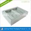 Hot sale flocking vacuum forming plastic cosmetic insert tray for skin care