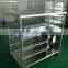 Stainless steel Wire Shelving ESD Box Cart for ESD Tray