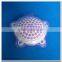 Lovely star shaped pocket makeup mirror with hair brush