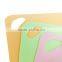2016 new idea colorful flexible cutting board chopping board cheap smart cutting mat set