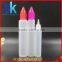 Brand New!!! 15ml 30ml plastic unicorn bottle pe pen shape dropper bottle