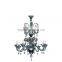 2016 new arrival unique dark blue glass colored murano chandelier for sale online