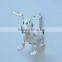4 inch Plastic Pearl Powder Custom 3D Cute Dog Designs Hand Painted Fridge Magnet