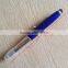 Business gift luxury metal light ball pen touch screen