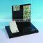 Unique wave figuredprofessional Acrylic glass jewelry display table with Good Quality