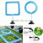 New Special Offer High Quality Aquarium Fish Tank Round/Square Two Size Plastic Fish Feeder Feeding Station Floating Food Circle