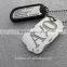 Gangsta stainless steel Dog Tag Necklace with 27" Ball Chain