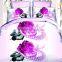 3d/5d bedsheet microfiber bedding set with duvet cover&pillowcase 80gsm-flower5