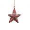 Hanging Ball Star Heart Custom Design Metal Xmas Ornament