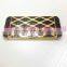 Real leather cover for iPhone 5s gold housing 24ct gold plating back panel for iPhone 5s
