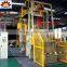 Trolley Table Shot Blasting Machine with ISO-9001 Technology / Turntable Shot Blasting Machine
