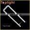 Bend Radius 6 inches 154.mm LED U Bend lamp 2ftx2ft length 100-277V