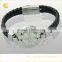 Color ful thick cheap leather bracelet
