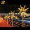 Professional decorative lighted LED palm tree