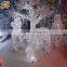 Crystal led bear light zoo park decoration