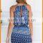 2016 aliepress Europe new fashion dress strapless dress dress irregular one generation
