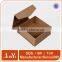 Brown clamshell box with ribbon handle unique gift packaging large jewelry box