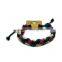 2016 New Arrival Wholesale Handmade Multi-colour Cotton Cord Braided Friendship Bracelet