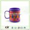 Kids logo design custom gift PVC ceramic coffee mug