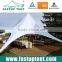 Aluminum white PVC fabric waterproof star shade tent for wedding party glamping outdoor event in Guangzhou                        
                                                                                Supplier's Choice