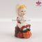 Lovely little girl handmade decoration for Halloween day