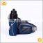 Dark blue water bottle style convenient men sport shoulder waist bag