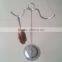 Chrome Finishing Height Adjustable Bag Stand Countertop Rack