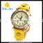 WJ-4007 latest fashion stainless steel case men vintage genuine leather wrist watches