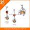 China factory make belly button rings wholesale body jewelry piercing for gift