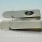 simple stainless steel double money clip