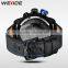 Weide new new wristwatch from china suppliers genuine leather waterproof casual wrist watch