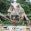 OA6163 Indoor Exhibition Life Like Fiberglass Dinosaur Statue For Sale