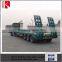Factory directly 3 axle low bed semi trailer for heavy duty