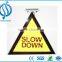 Pedestrian Solar Traffic LED Sign for Slow Down/High Brightness Solar Traffic Reflective LED Warning Signs