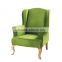 Fabric wooden lougue armchair french style YB70132