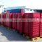 heavy duty Attached Lid Containers/ reusable storage tote box for picking, distribution, and storage