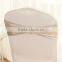 High Quality Gold Spandex Metallic Chair Band