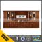 Classical two three four door MDF with cherry wood veneer office file cabinet bookcase