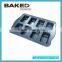As seen christmas bakeware 8 cupcake cake pan with round shape
